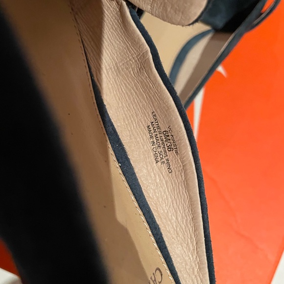 Vince Camuto Blue Suede Loafers - Barely worn - Picture 4 of 4